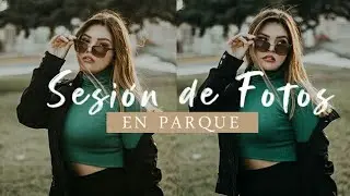 Sesión de Fotos en un parque con amigas