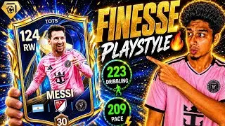 UTOTS MESSI WITH FINESSE PLAYSTYLE is Unstoppable 🔥🤯