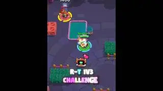 R-T 1v3 Challenge In Duels 🫡🔥 #BrawlStars #Duels #Shorts