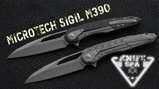 Microtech Sigil M390 by Green Thorn - A SIMPLY AWESOME FOLDING KNIFE / Knife SPA