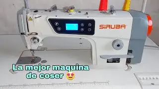 la mejor maquina de coser en cuestión precio calidad. recta industrial siruba DL720