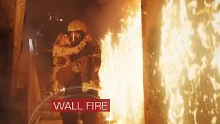 Wall Fire VFX Stock Footage Collection is Now Available | ActionVFX