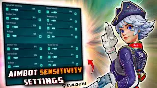 BEST FARLIGHT84 PC SETTING & SENSITIVITY || FARLIGHT 84 PRO SENSITIVITY || FARLIGHT 84