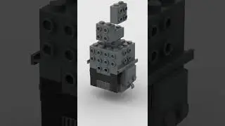 LEGO BrickHeadz - a character Dead Space #legoshorts #legotutorial #tutorial #shorts #deadspace2023