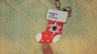 Christmas Stocking and Mitten Tags