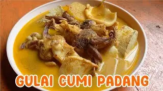 Cara Membuat Gulai Cumi Khas Minang