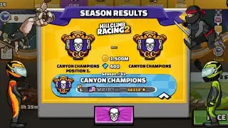 Team E M P I R ≡ is CANYON CHAMPION - Hill Climb Racing 2