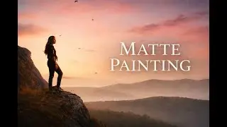 Mountain Matte Painting | Digital Environment Art