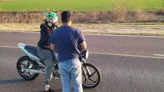PROBANDO HONDA TWISTER DE PICADAS SANTA FE, FIRMAT
