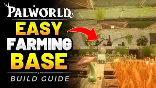 The PERFECT Palworld FARMING Base | Step-By-Step Build Guide