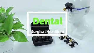 5W Headlight Portable Headlamp with Optical Filter for Dental Loupes
