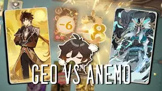 Endless Heated Fight Between Zhongli and Maguu Kenki | Genshin Impact TCG