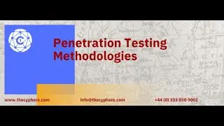 Penetration testing methodologies, frameworks & tools