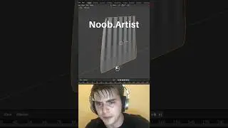 Noob vs Pro artist: creating a curtain 