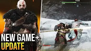 God of War Ragnarok New Game Plus Update & Amazon TV Series