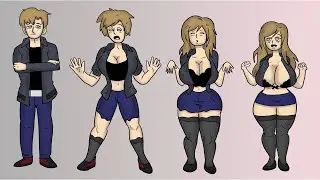 Sapphirefoxx  2022 Ep 18  TG Comic   Tg Animation   Boy Into Girl   Body Swap   Full TG TF Transform