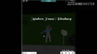 Modern House | Bloxburg Speed Build