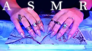 ASMR Gentle Tapping & Scratching 💜 (No Talking) 💜 MELT Into Bed With Gentle Relaxing Sounds😴