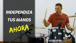 Ejercicio de INDEPENDENCIA para MANOS - Clases de BATERIA