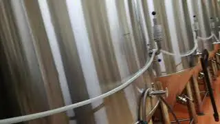Брожение пива. Пшеничное пиво на пивоварне Joker Brewery Ryazan