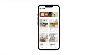 Figma UI web app prototype animation