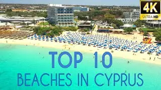 TOP Beaches in Cyprus |  4K Drone review