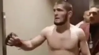 ХАБИБ после ПОЛЕТА ОРЛА в раздевалке ПОСЛЕ БОЯ с Конором