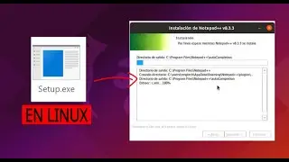 instalar programas .exe en linux