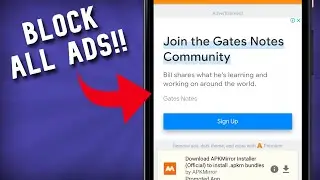 Get rid of all ANNOYING ADS on your android phone!