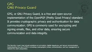 GPG - GNU Privacy Guard