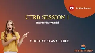 1. Mastering CTRB SESSION 1: The Ultimate Session Guide | Cayley's theorem | Mathematics by Senthil