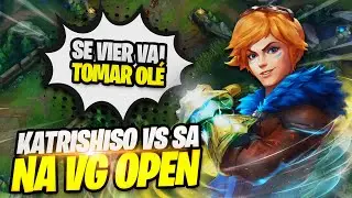 Jogaram de FIZZ MID no WILD  RIFT! SÓ AGRADECE Vs KATRISHISO na VG OPEN