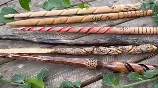 Making Magic Wands and Testing them with Harry Potter Spells