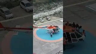 Helicopter landing  badrinath. || Helicopter kaise land karta hai #helicopter #technicalmaanrawat