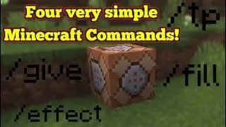 Here Are my MOST USED Simple Minecraft Commands