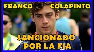 FRANCO COLAPINTO || SANCIONADO POR LA FIA || 🏁 #mexicogp #formula1  #colapinto #f1