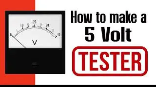 How to make a 5 Volt analog tester | Tester | 5 Volt tester |5 Volt  analog tester