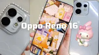 Oppo Reno 16 Aesthetic Unboxing 📦✨ | The Most Gorgeous Phone of 2026?