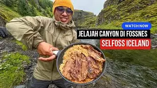 Trekking Canyon di Fossnes Iceland bersama Anjing Hitam | Travelog Iceland Ep 2
