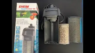 Eheim AquaCorner 60 Köşe İç Filtre Kutu Açılışı