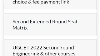 KCET -2022 SECOND EXTENDED ROUND SEAT MATRIX RELEASED TODAY [A K NIKHIL]