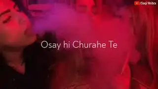 Kade Tan Tu Away Ga Ve 💔 Smoking Girl Slow Motion Whatsap Status