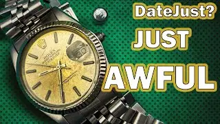 🤢ABUSED by a Jeweler! Rolex DateJust RESCUED and RESTORED.