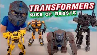 Transformers Rise of the Beasts Movie Hasbro Figures! Puppet Steve Unboxing