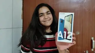 Samsung Galaxy A12 | Review| First Phone Unbox | @Wroonggg_Time  |