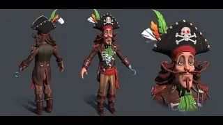 Video Game Character Texture Painting Easy Tutorial for Beginners