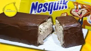 Giant Nesquik bar. Nesquik.
