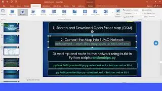 Sumo (Simulation of Urban Mobility) Tutorial Part 2: From OSM to Network + Random Trips Simulation