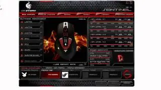 how to setup Rapid Fire button on CM Storm Sentinel Advanced
