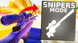 SNIPERS ONLY GAMEMODE IN ARSENAL.. (Roblox Arsenal)